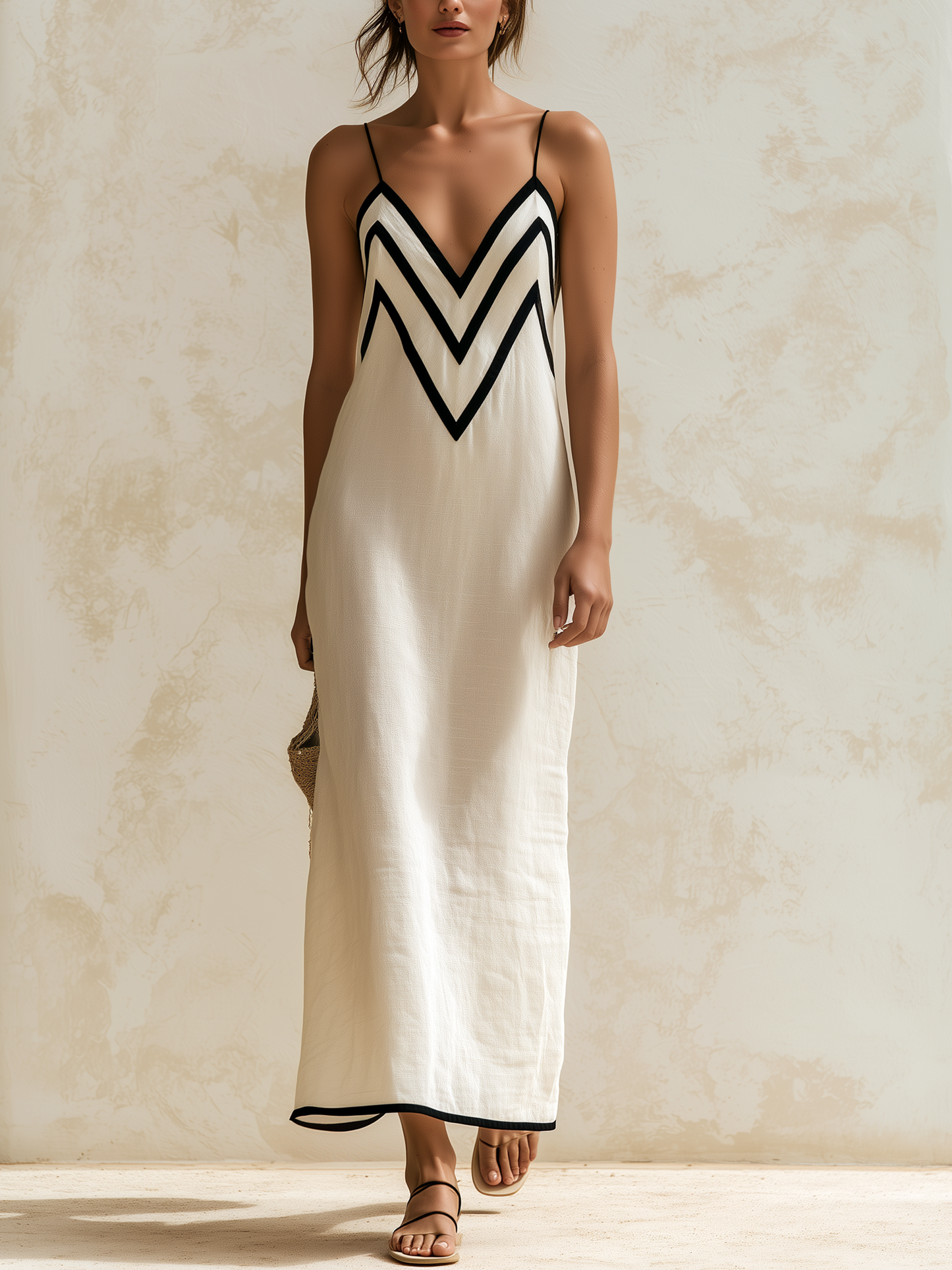 Ainara | Vestido Zigzag Mediterráneo 2026