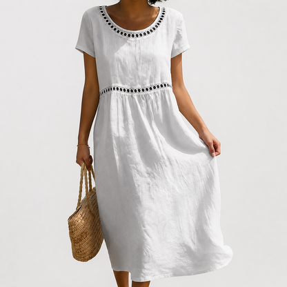 Beatrice | Vestido Verano Bordado 2026