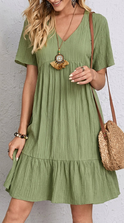 Sienna | Vestido Elegante veraniego con Volantes