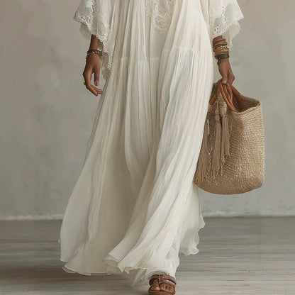 Aitana | Vestido Boho Encaje Edición Limitada 2026