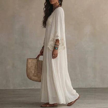 Aitana | Vestido Boho Encaje Edición Limitada 2026